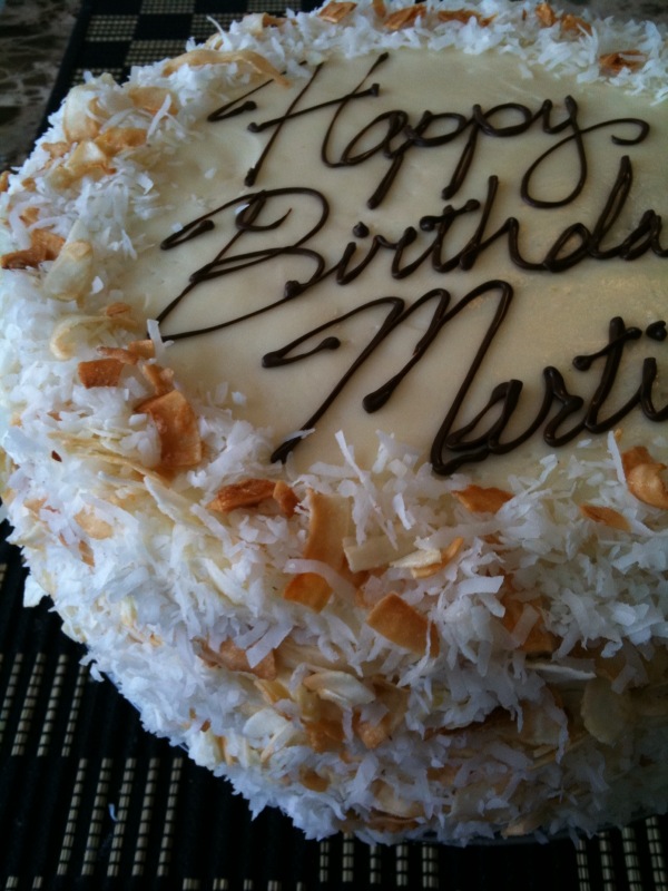 Happy Birthday Martin Cake