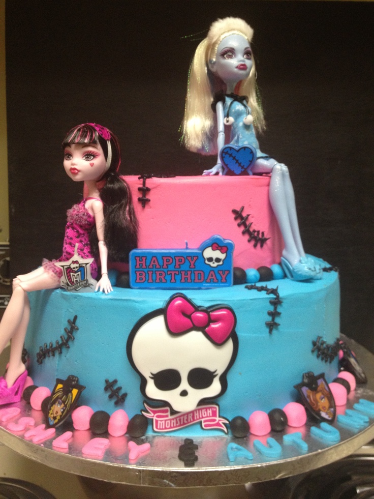 Monster High Birthday Cakes for Girls