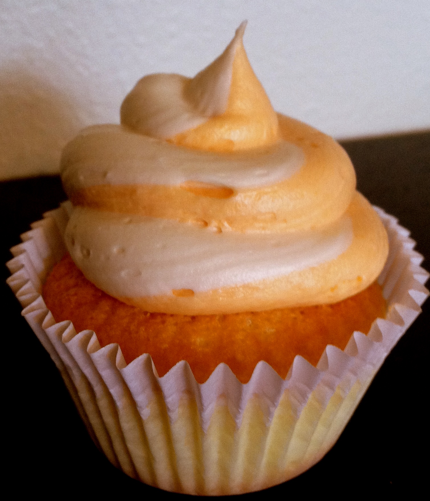 Orange Cupcakes with Buttercream Frosting