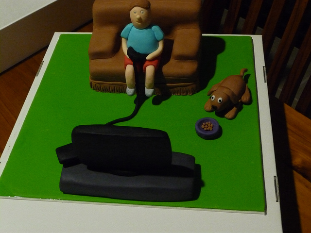 PlayStation Birthday Cake