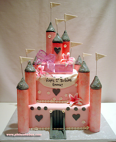 Princess Castle Birthday Cake for Girls