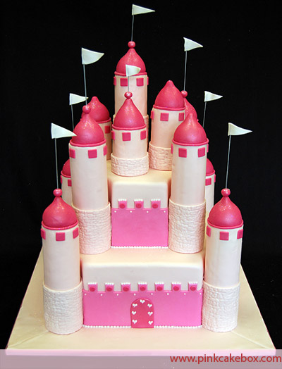 Princess Castle Birthday Cake