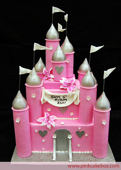 Princess Castle Birthday Cake