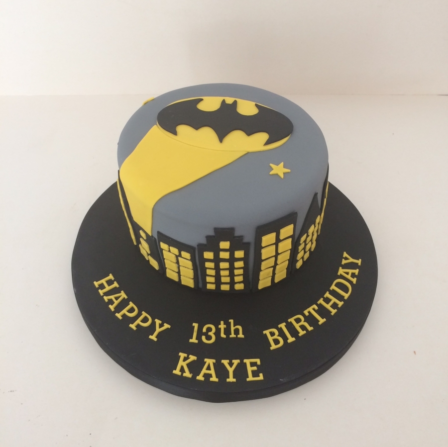 Batman Theme Cakes