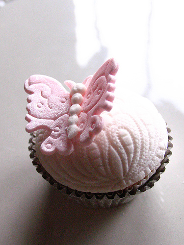 Butterflies Wedding Cupcakes