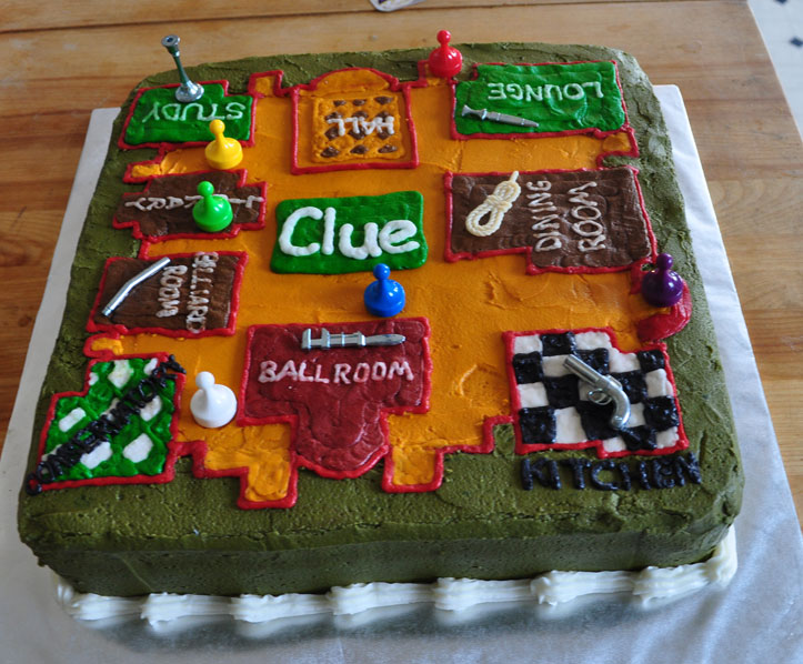 Clue Board Game Birthday Party Ideas