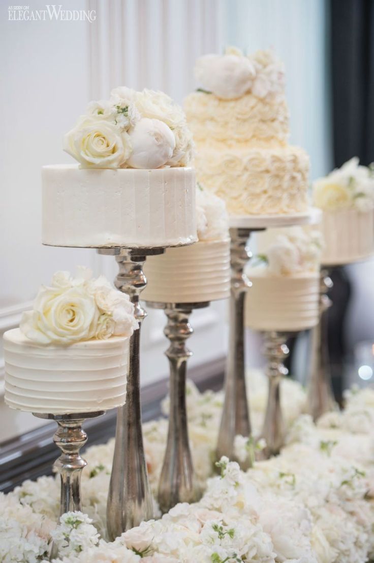 Elegant Wedding Cake Stands