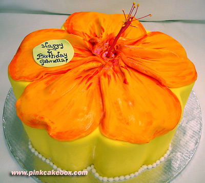 7 Photos of Happy Birthday Hawaiian Cakes