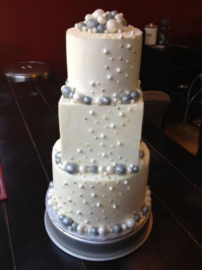 Jewel Tone Wedding Cake