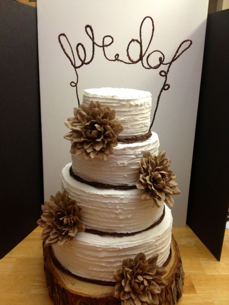 Rustic Wedding Cake