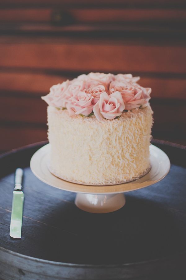 Simple 1 Tier Weddings Cakes