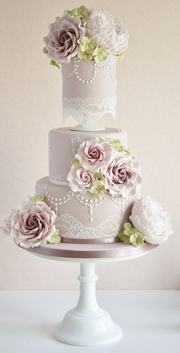 Vintage Wedding Cake