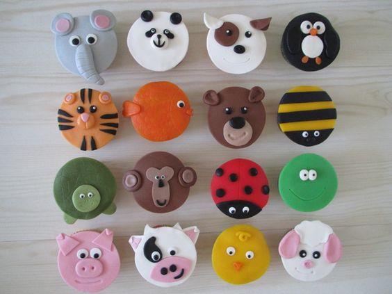 Animal Cupcakes