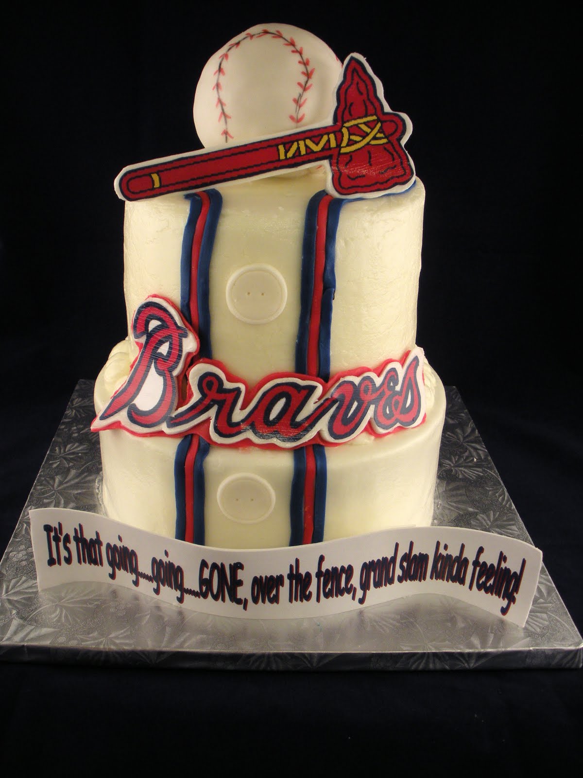 Atlanta Braves Cake