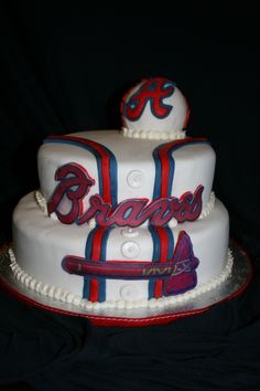 Atlanta Braves Grooms Cake