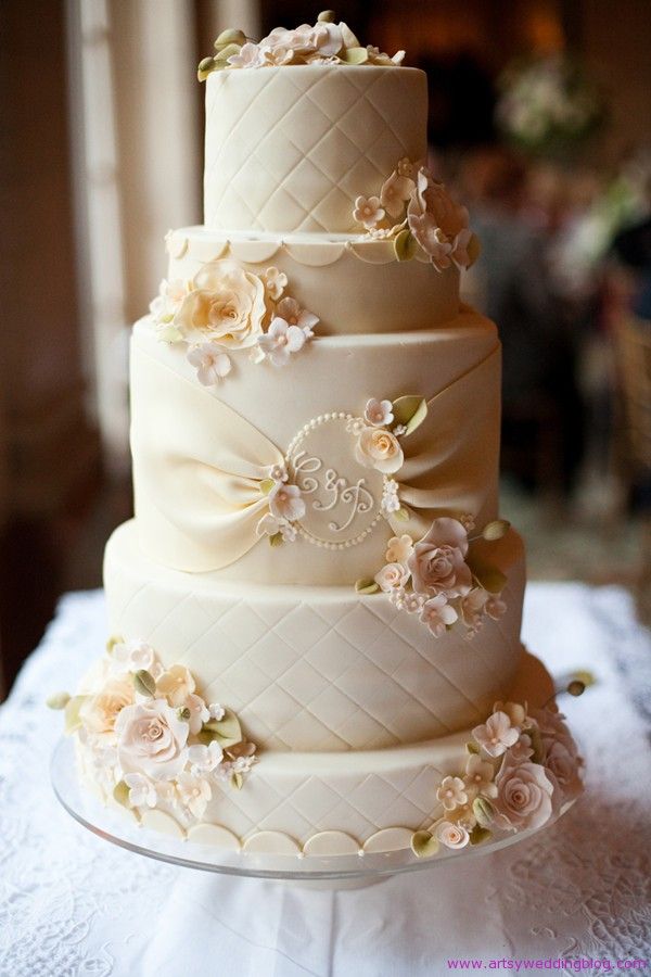 Champagne Wedding Cake