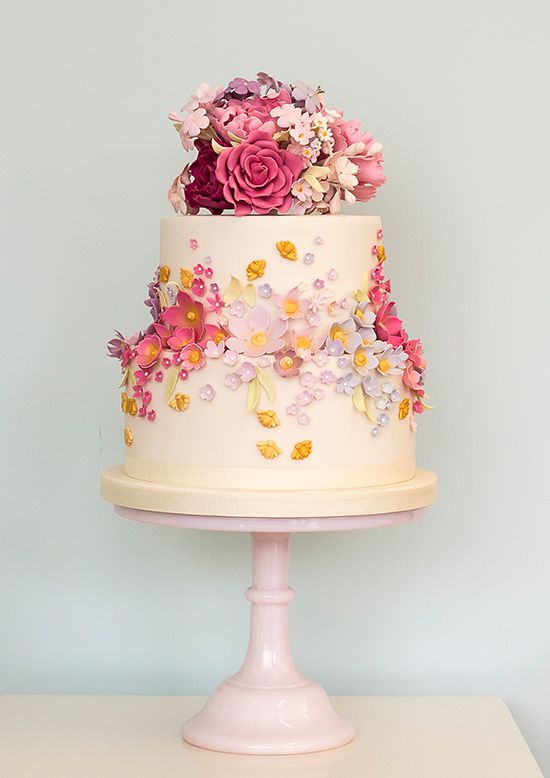 Floral Wedding Cake Ideas