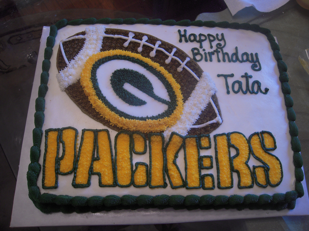 Green Bay Packers Cake