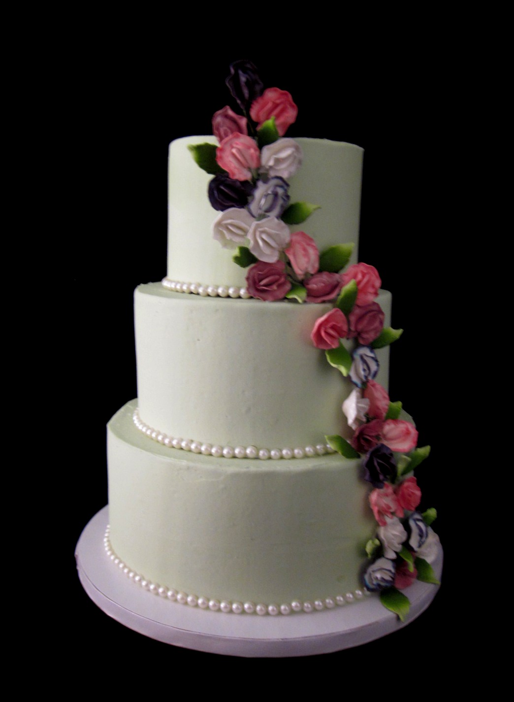 Sweet Pea Wedding Cake