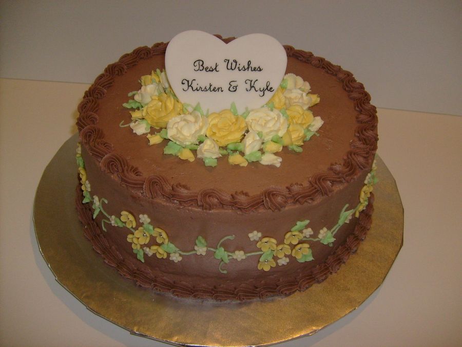 Wedding Rehearsal Dinner Cake