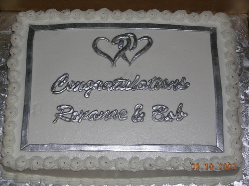 Wedding Rehearsal Dinner Cake