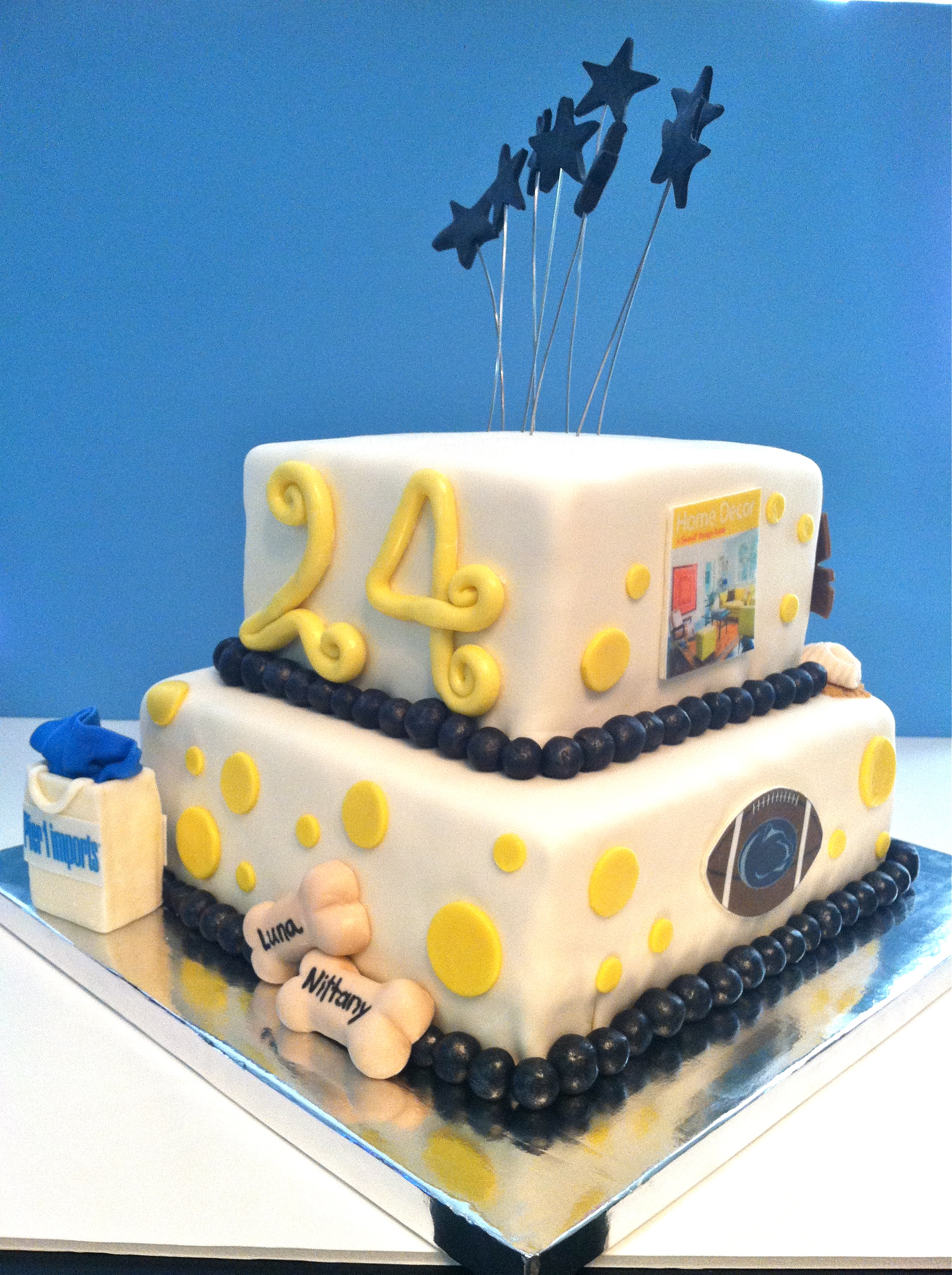 24th Birthday Cake Ideas