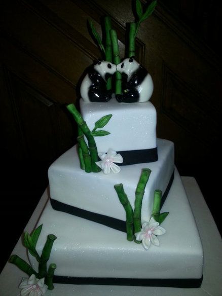 11 Photos of Panda Wedding Cakes