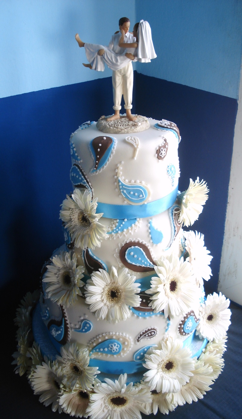 Beach Wedding Cake