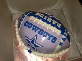 Dallas Cowboys Happy Birthday Cake