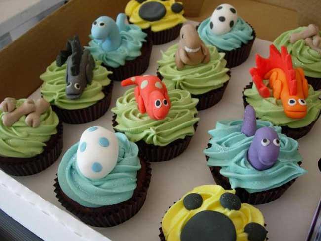 Dinosaur Cupcake Cake Ideas