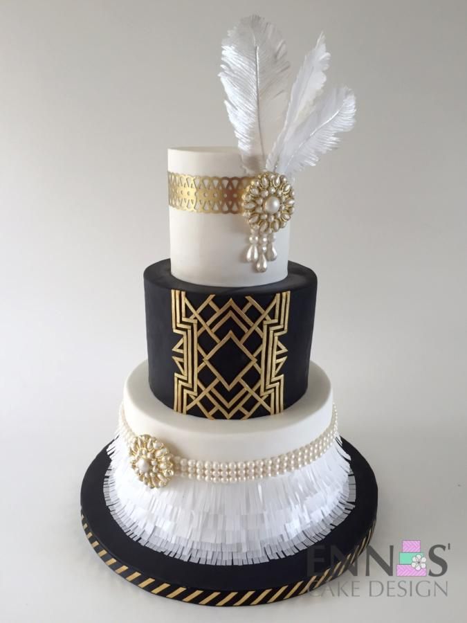 Great Gatsby Birthday Cake Ideas