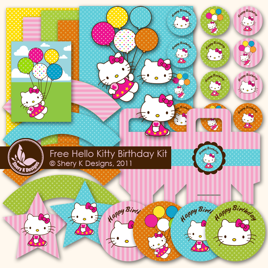 Hello Kitty Birthday Printables Free