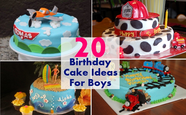 Little Boy Birthday Cake Idea