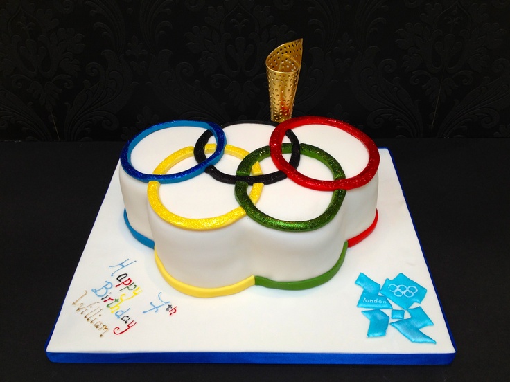 Olympic Birthday Cake