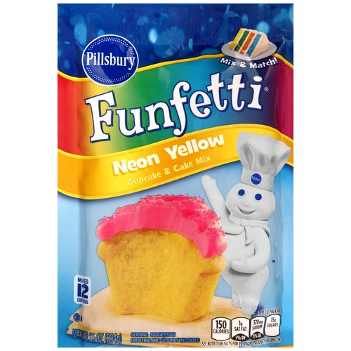 Pillsbury Cupcake Funfetti Cake Mix