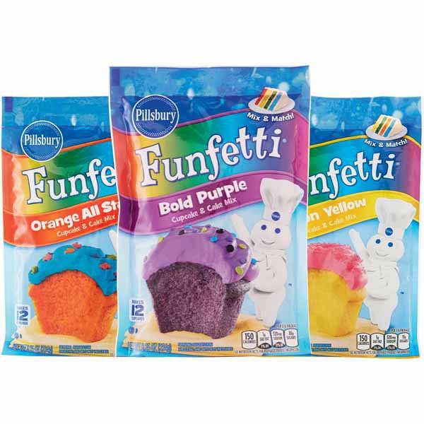 Pillsbury Funfetti Cupcake and Cake Mix