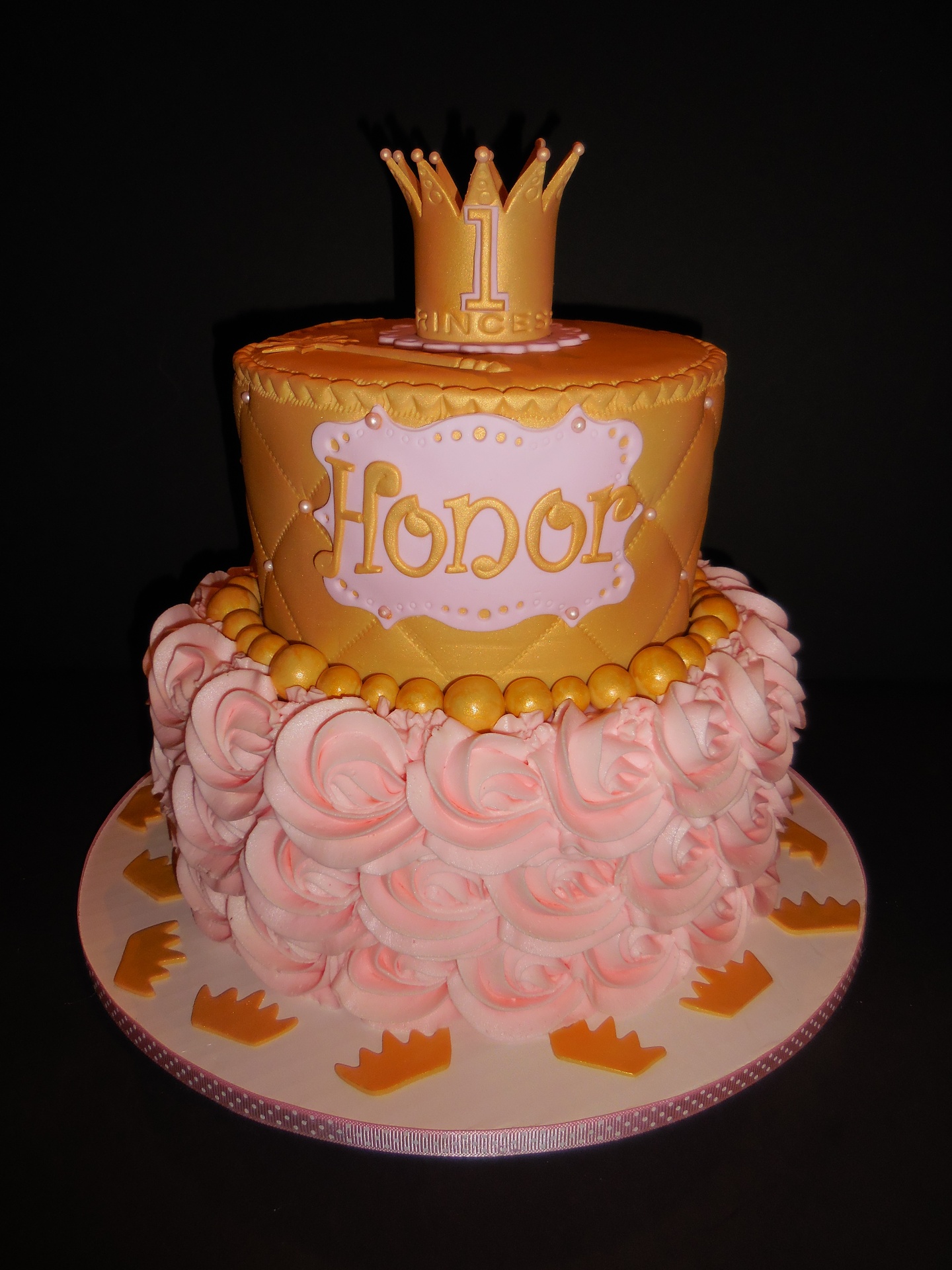 Princess 1st Birthday Cake