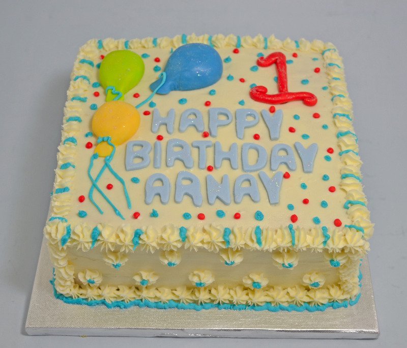 Square Birthday Cakes