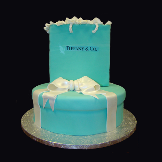 Tiffany Bridal Shower Cake