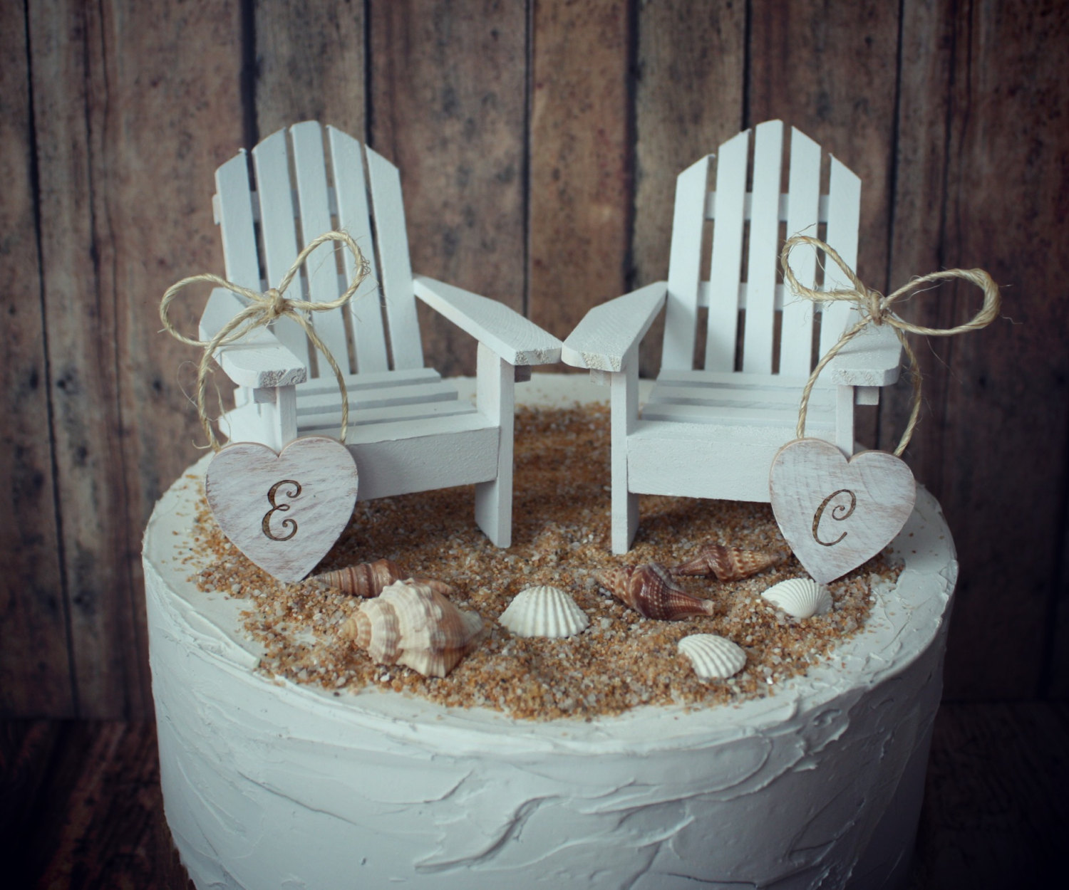 Wedding Cake Topper Adirondack Chair