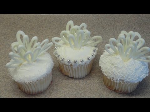 Wedding Shower Cupcake Decorating Ideas