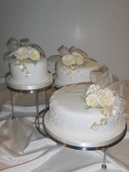 3 Tier Wedding Cake