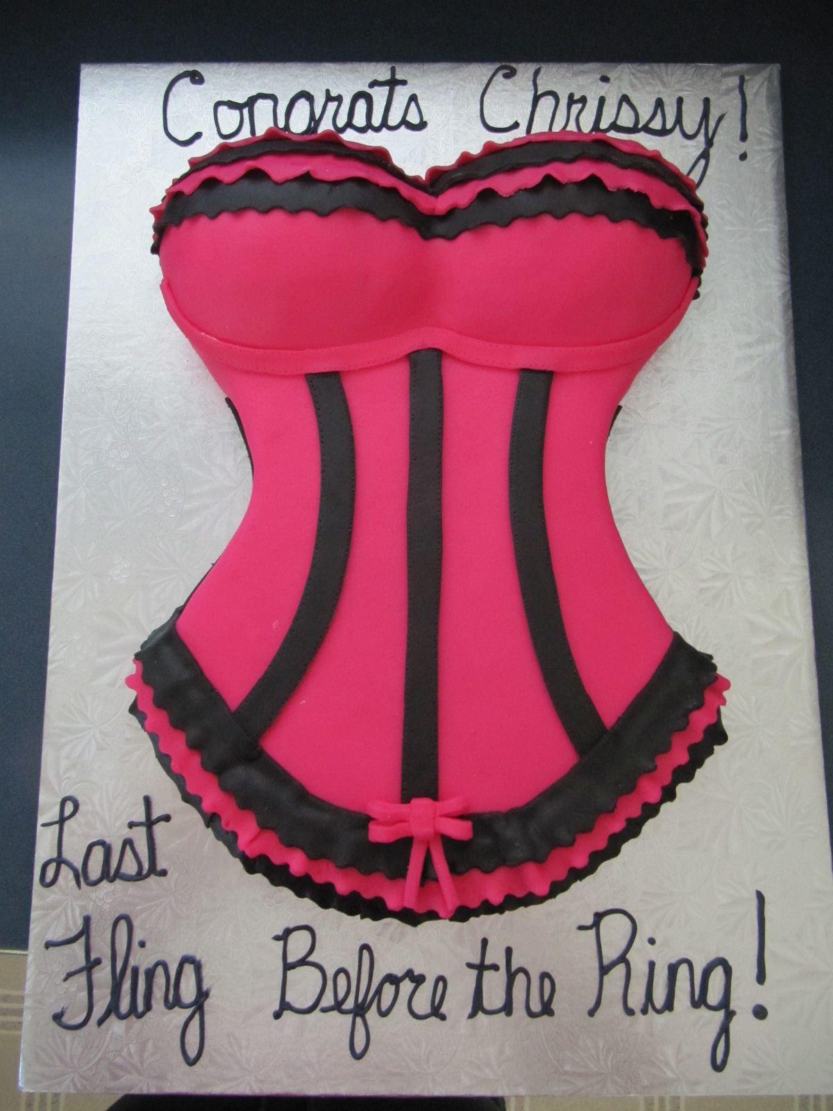 Bachelorette Cake