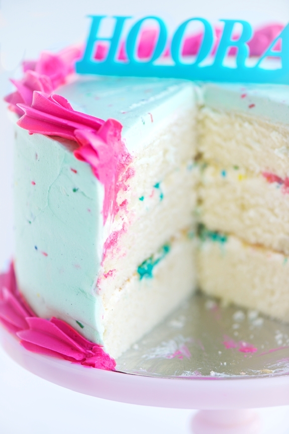 Birthday Vanilla Cake Recipe