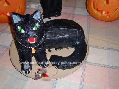 Black Cat Birthday Cake