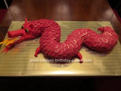 Chinese Dragon Cake