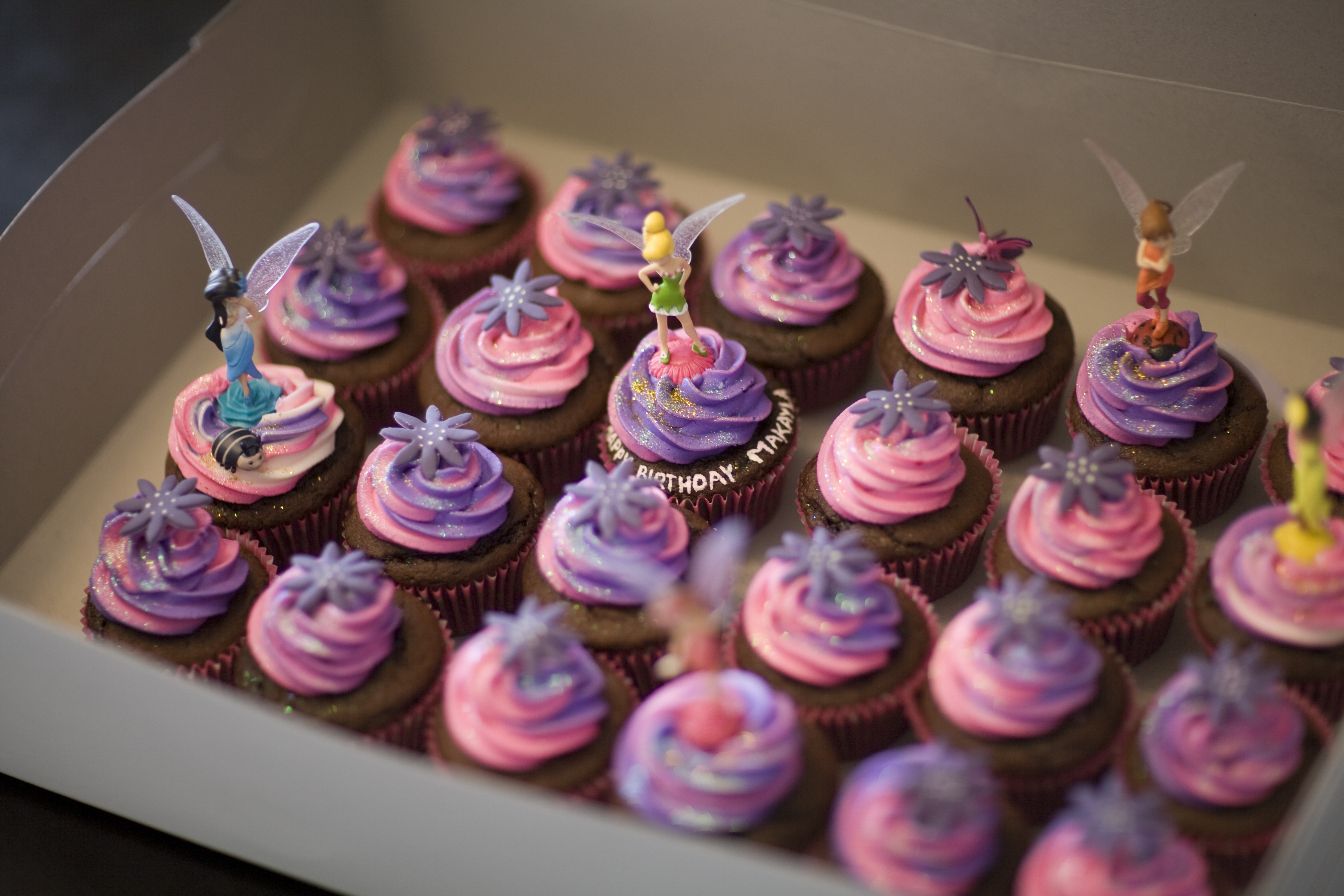 Little Girl Birthday Cupcake Cakes