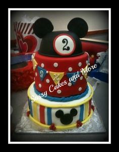 Mickey Birthday Cake