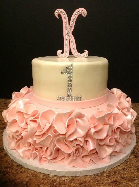 Ruffle Tutu Birthday Cake