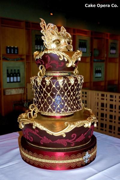 Venetian Wedding Cake